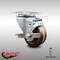 Service Caster 3 Inch SS High Temp Phenolic Swivel Top Plate Caster with Brake SCC-SS20S314-PHSHT-TLB - alternate 1